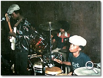 Wilfred with Rainbow Funk